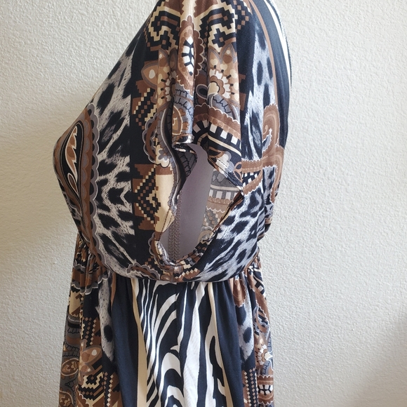 Animal Print Dress/Tunic - Picture 3 of 7